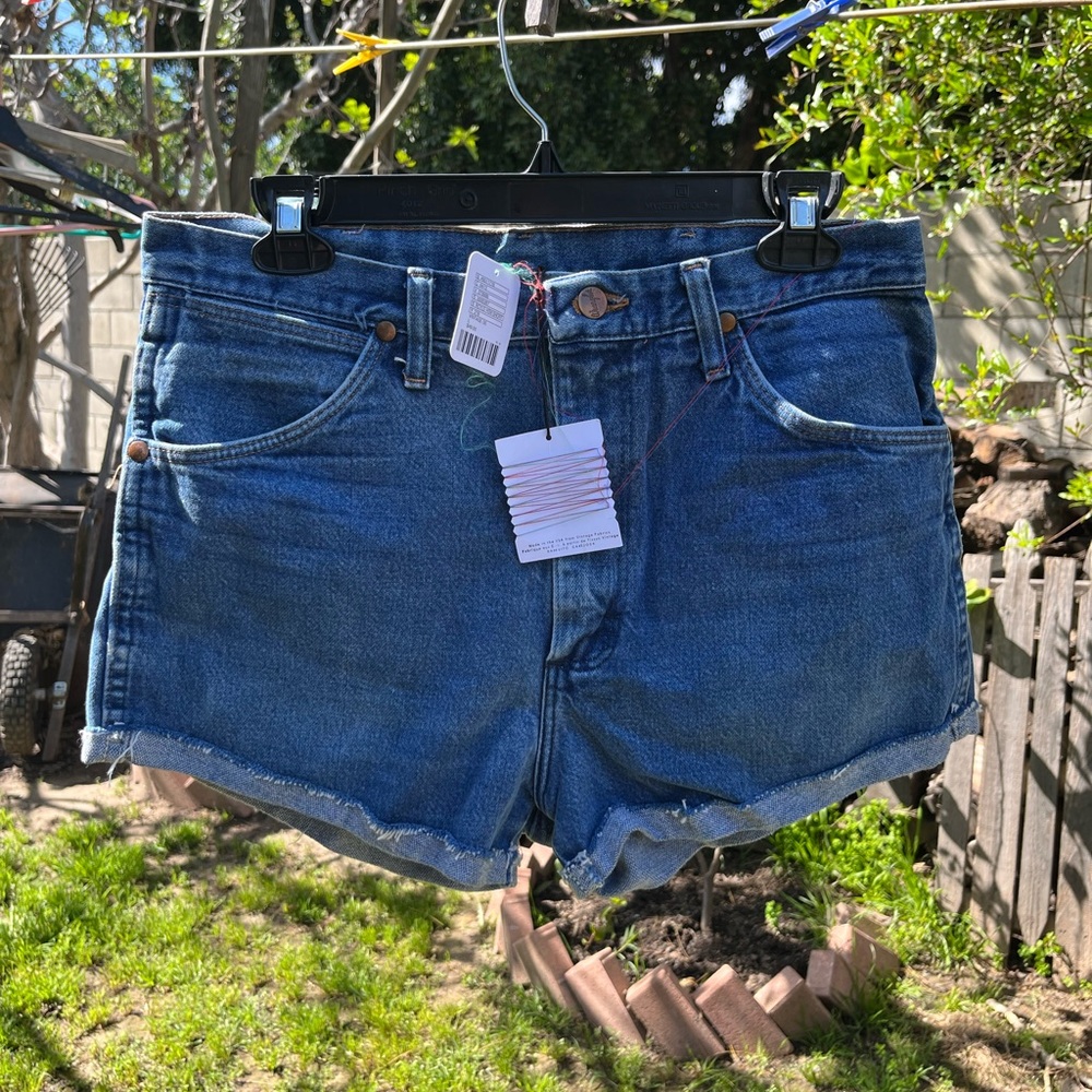 Wrangler Classic Blue Jean Shorts